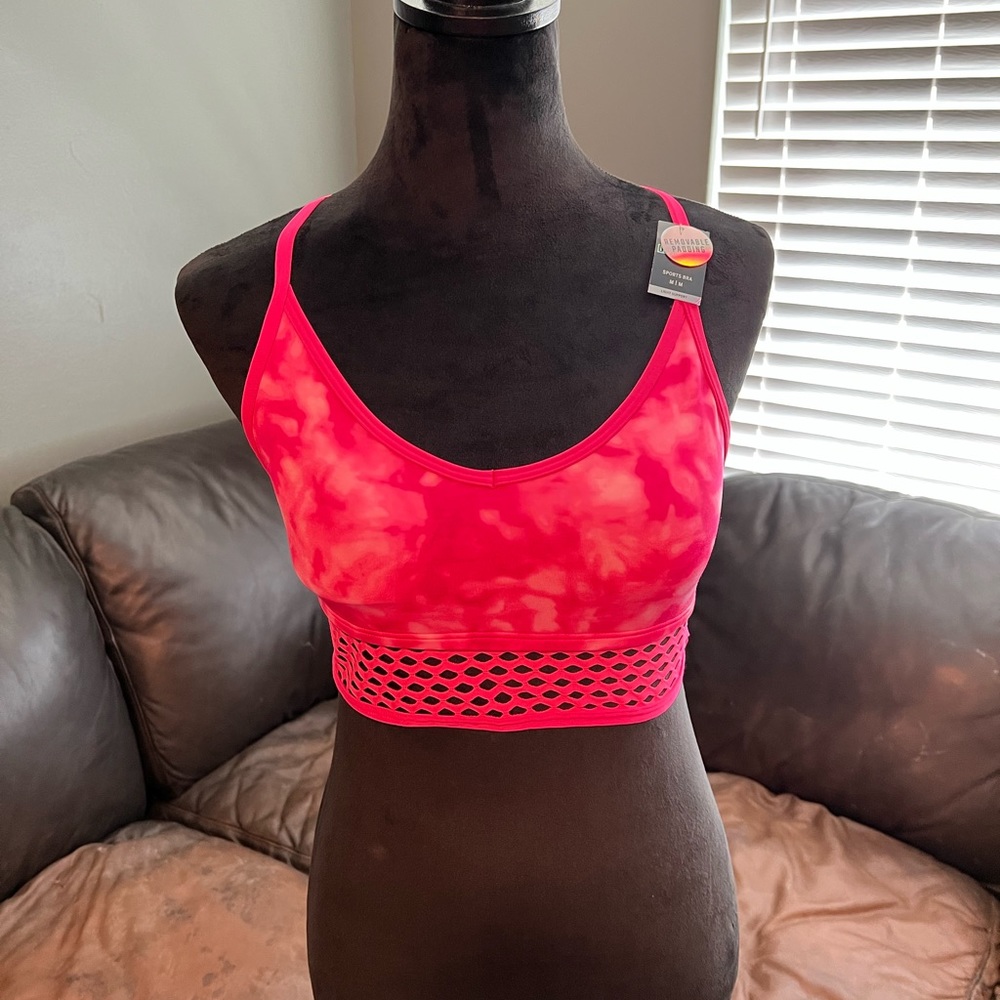 PINK workout bra